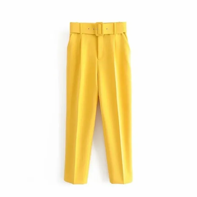 2021 Women's Elastic Waistband Slim Trousers Sizes XS - L