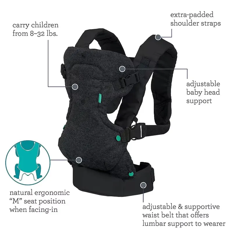 4 in 1 Multifunction Baby Carrier Front Facing Infant Sling Wrap Baby Kangaroo Bag Washable Lumbar Stool Baby Carrier Strap