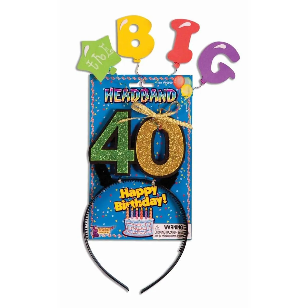 40th Birthday Headband