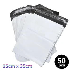 50PC Poly Mailer Satchel Self Sealing - 25x35CM