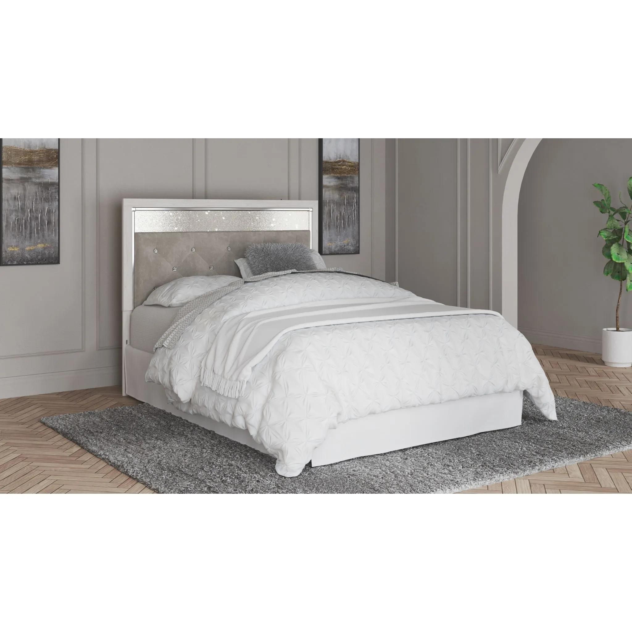 Altyra Twin Headboard - White