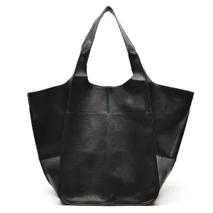 AVA| LEATHER TOTE BAG