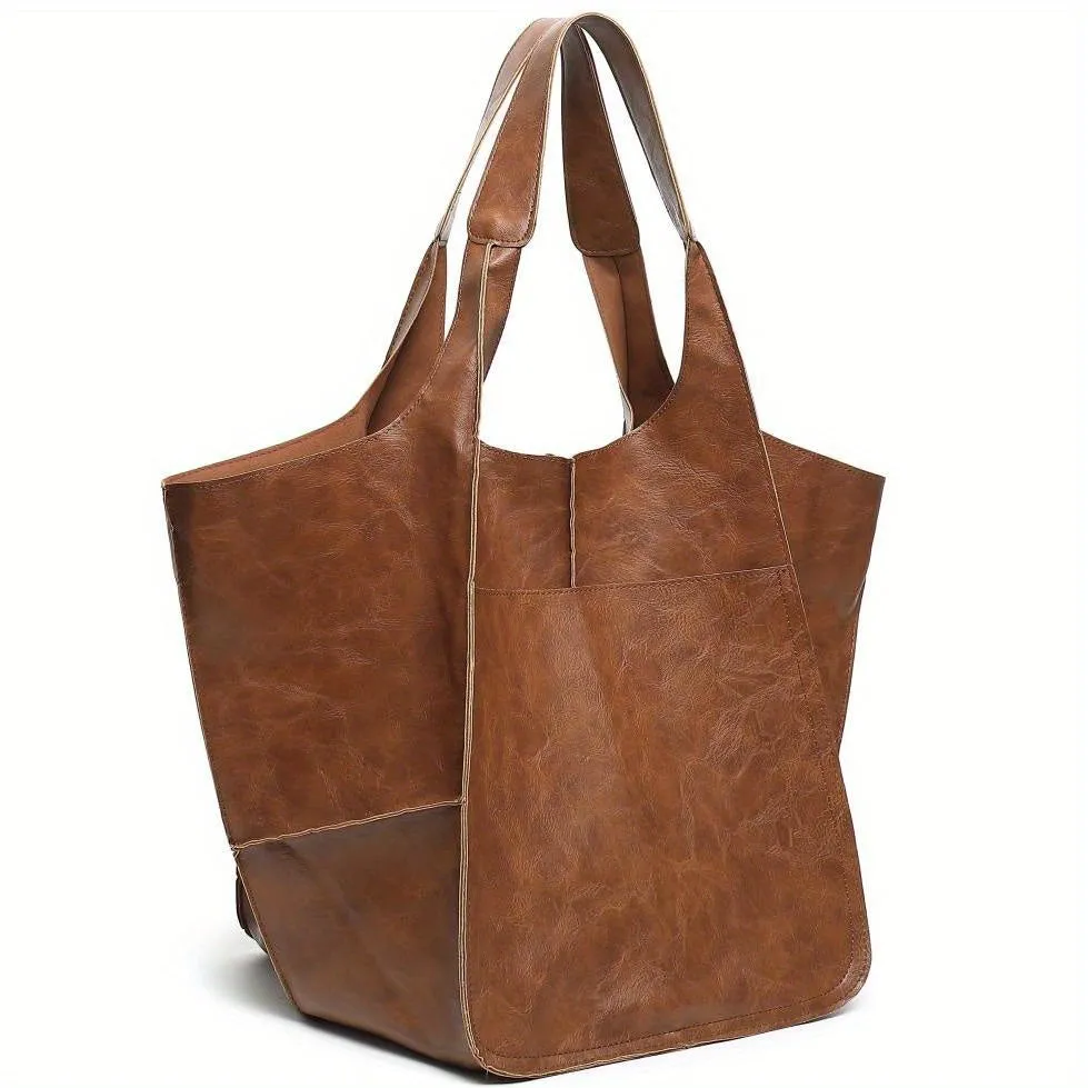 AVA| LEATHER TOTE BAG