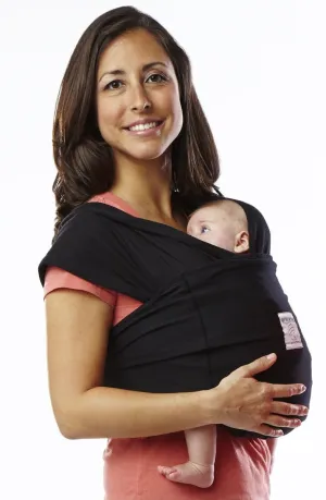 Baby K'tan Baby Carrier in Basic Black - Extra Small