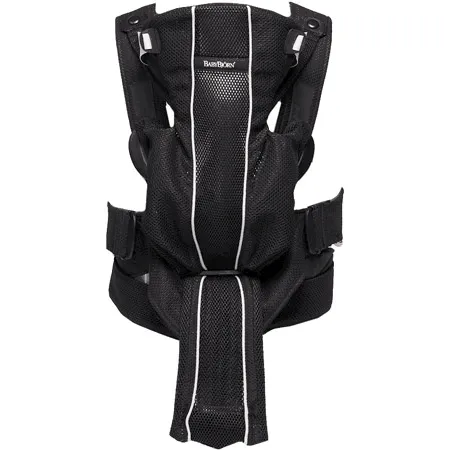 BabyBjörn Baby Carrier Active - Black, Mesh