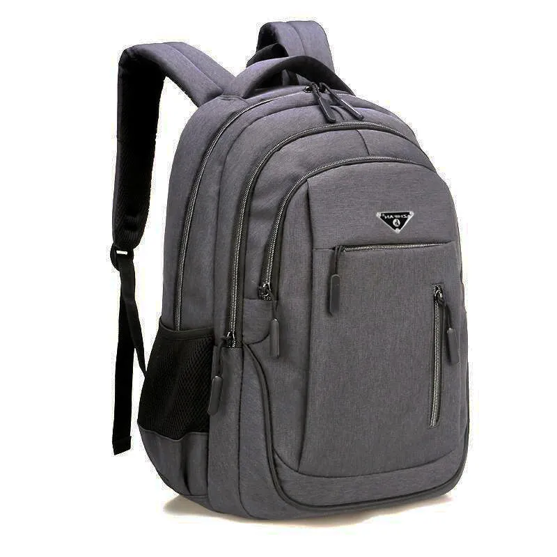 Backpack Men's Large Capacity Backpack Rechargeable USB Business Computer Bag Casual Backpack Early High School Student Schoolbag