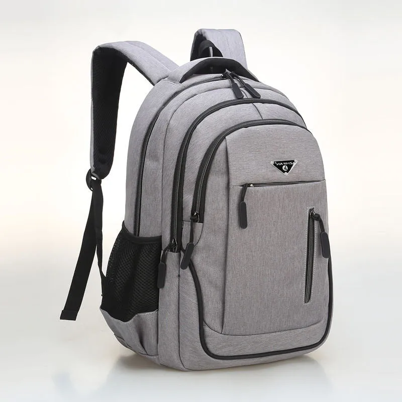 Backpack Men's Large Capacity Backpack Rechargeable USB Business Computer Bag Casual Backpack Early High School Student Schoolbag