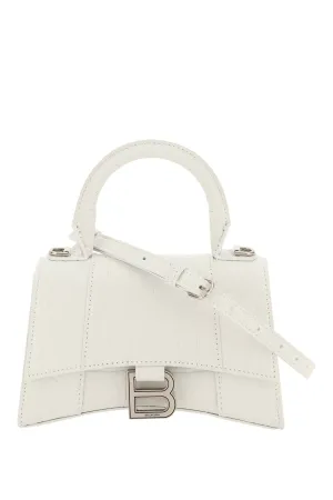 Balenciaga hourglass top handle bag xs