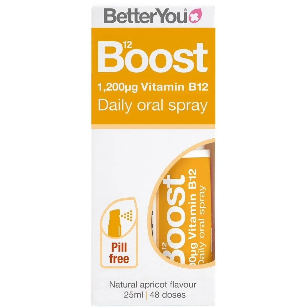 BetterYou 1,200µg Vitamin B12 Boost Oral Spray 25ml