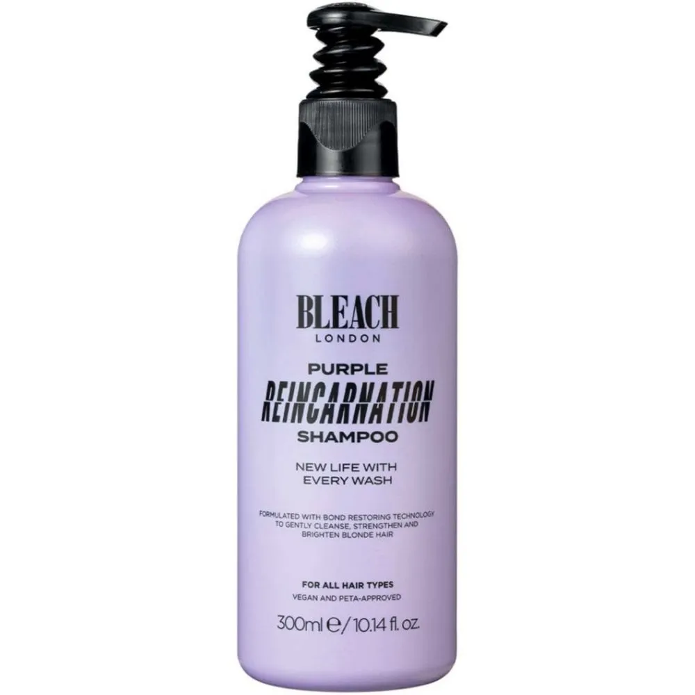 Bleach London Reincarnation Bond Restoring Purple Shampoo 300ml