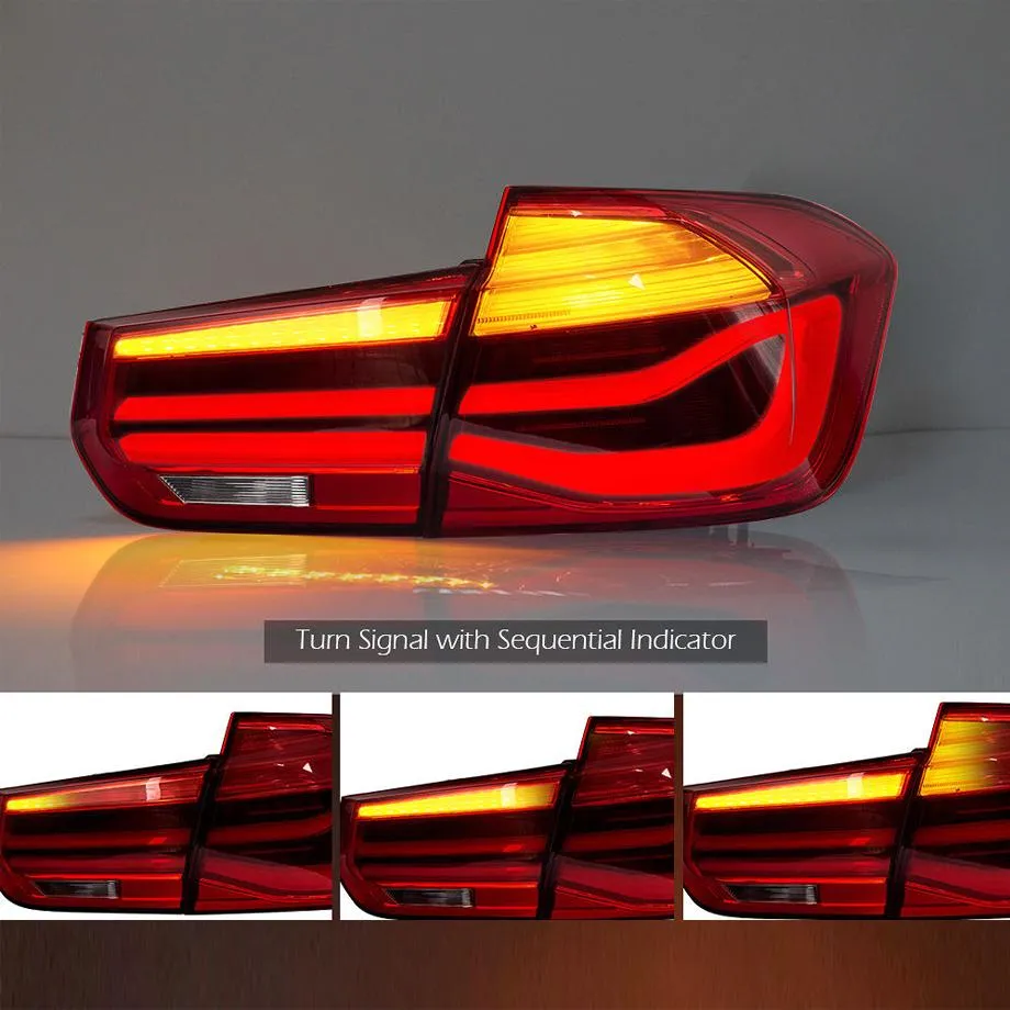 BM F30 3-Series LED Sequential Bar Style Taillights (12-18)