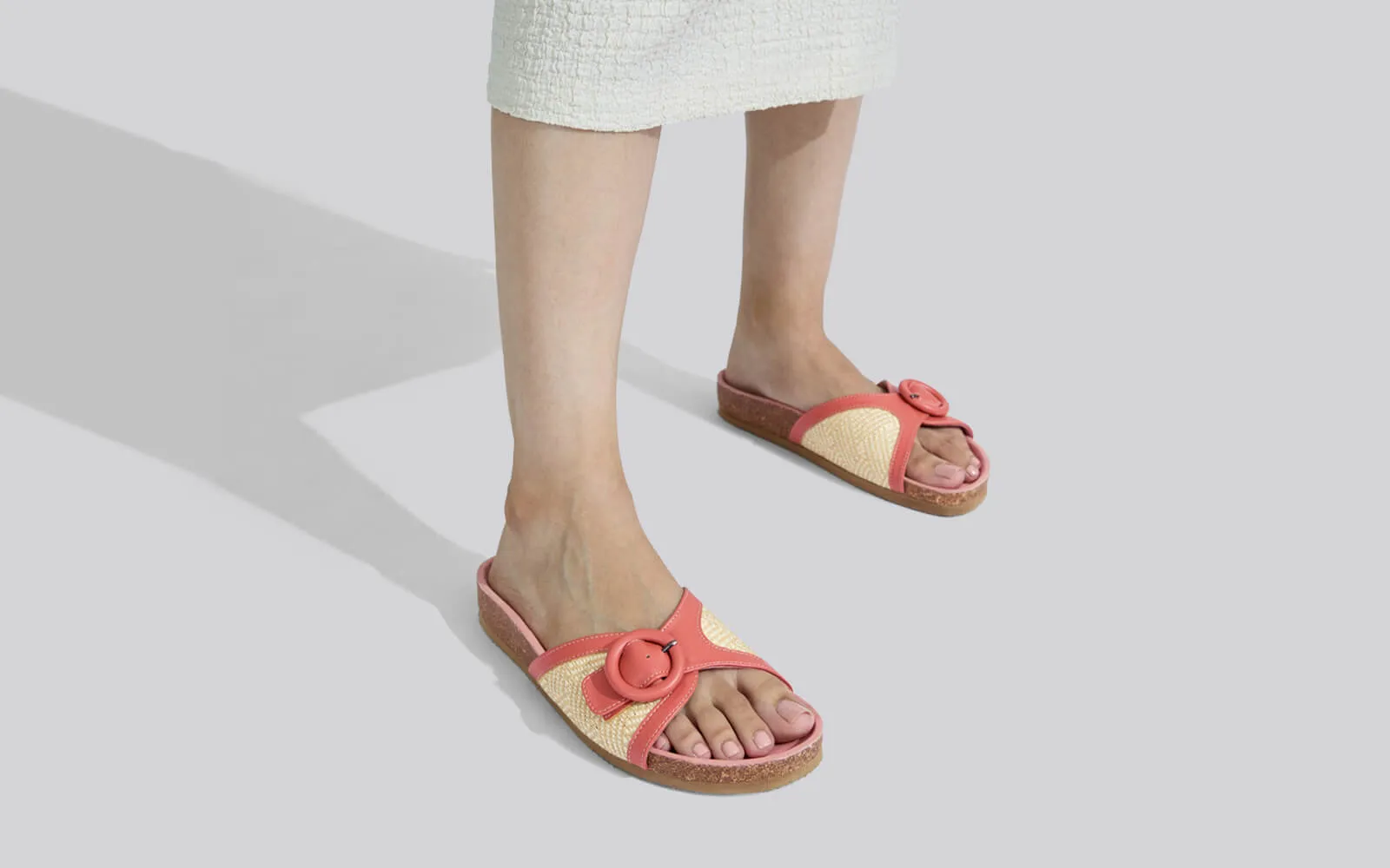 Boheme Chic Slides : Peach