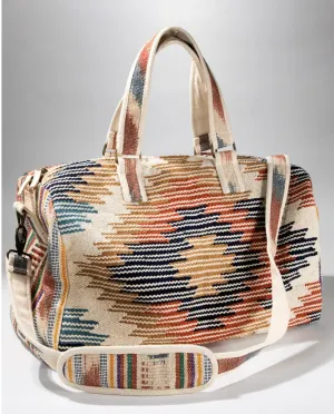 Bohemian Duffle Bag - Desert Rose