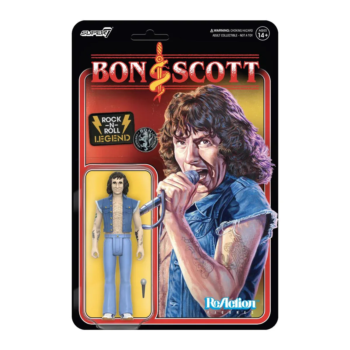 Bon Scott ReAction Figures Wave 01 - Bon Scott