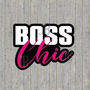 Boss Chic Photo Prop