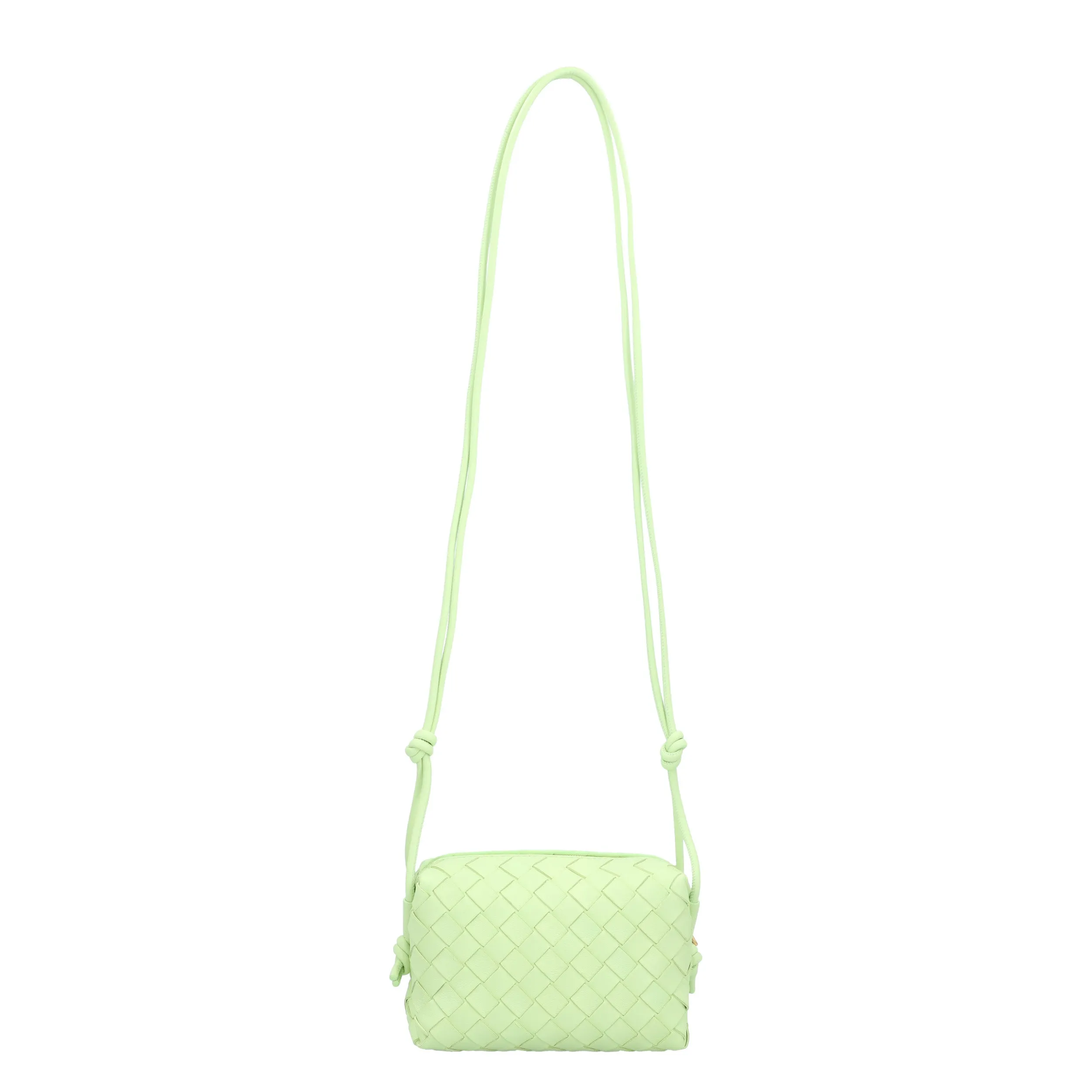 Bottega Veneta Mini Loop Camera Bag green