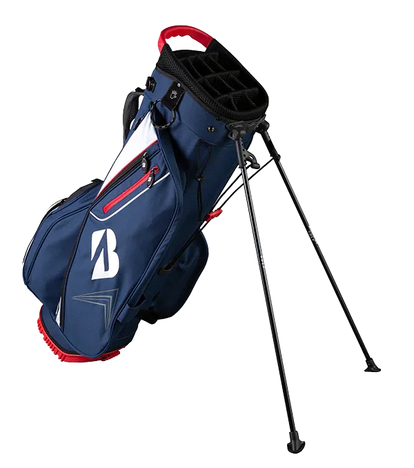 Bridgestone Golf 14-Way Divided Stand Bag - Navy