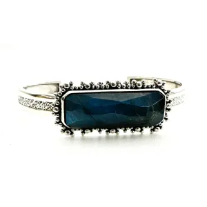 Brilliant Baguettes Cuff - Labradorite