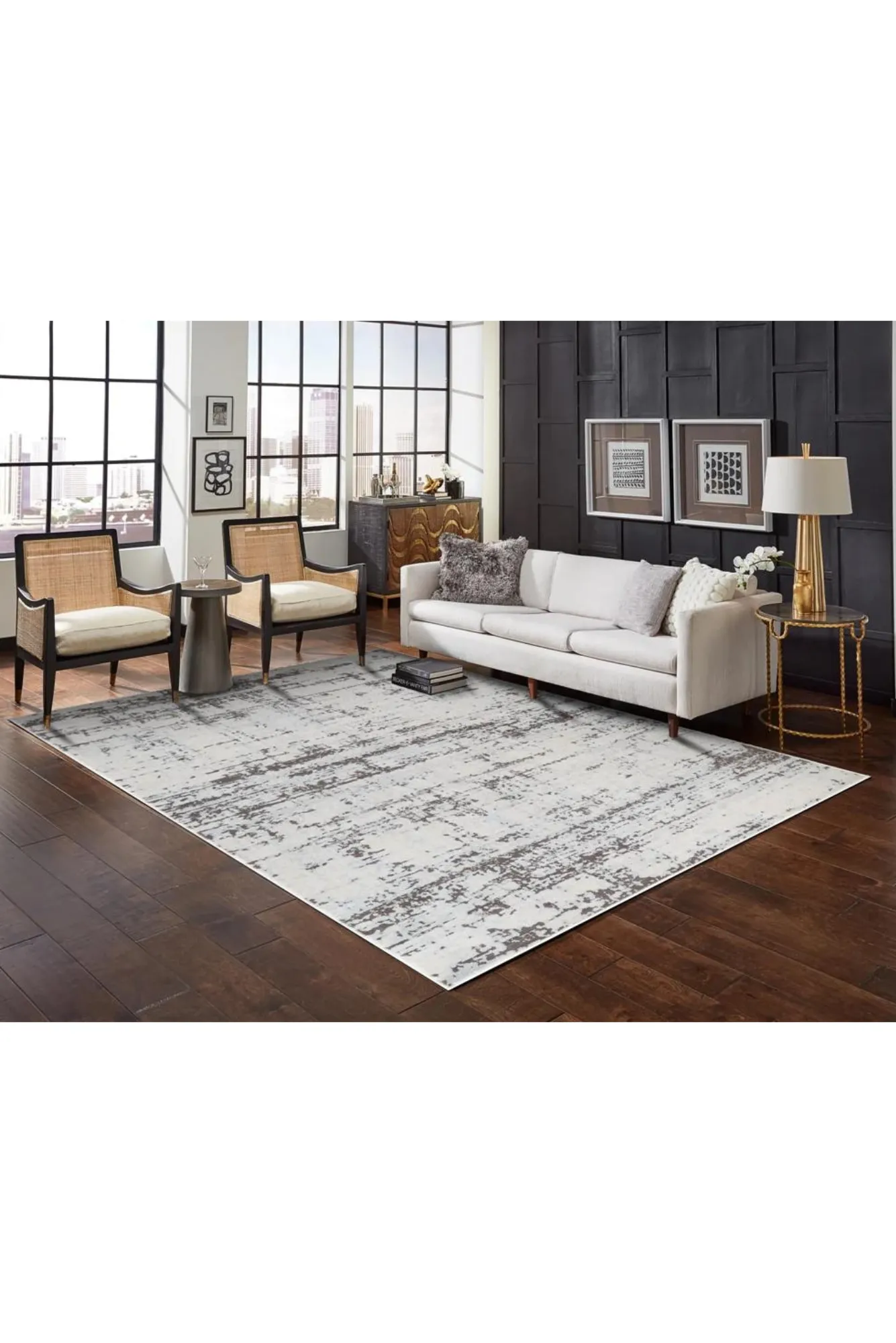 Brilliant Contemporary Abstract 4152-E Rug