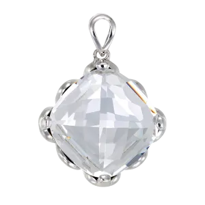 Brilliant White Crystal Pendant