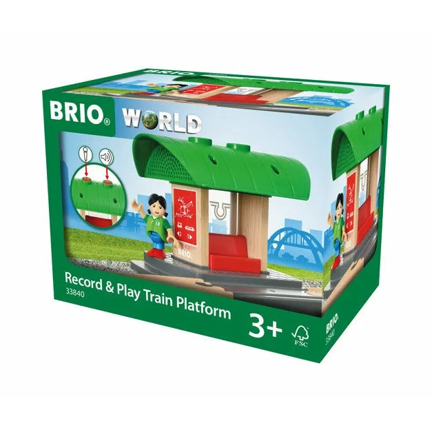 Brio Record & Play Train Platform