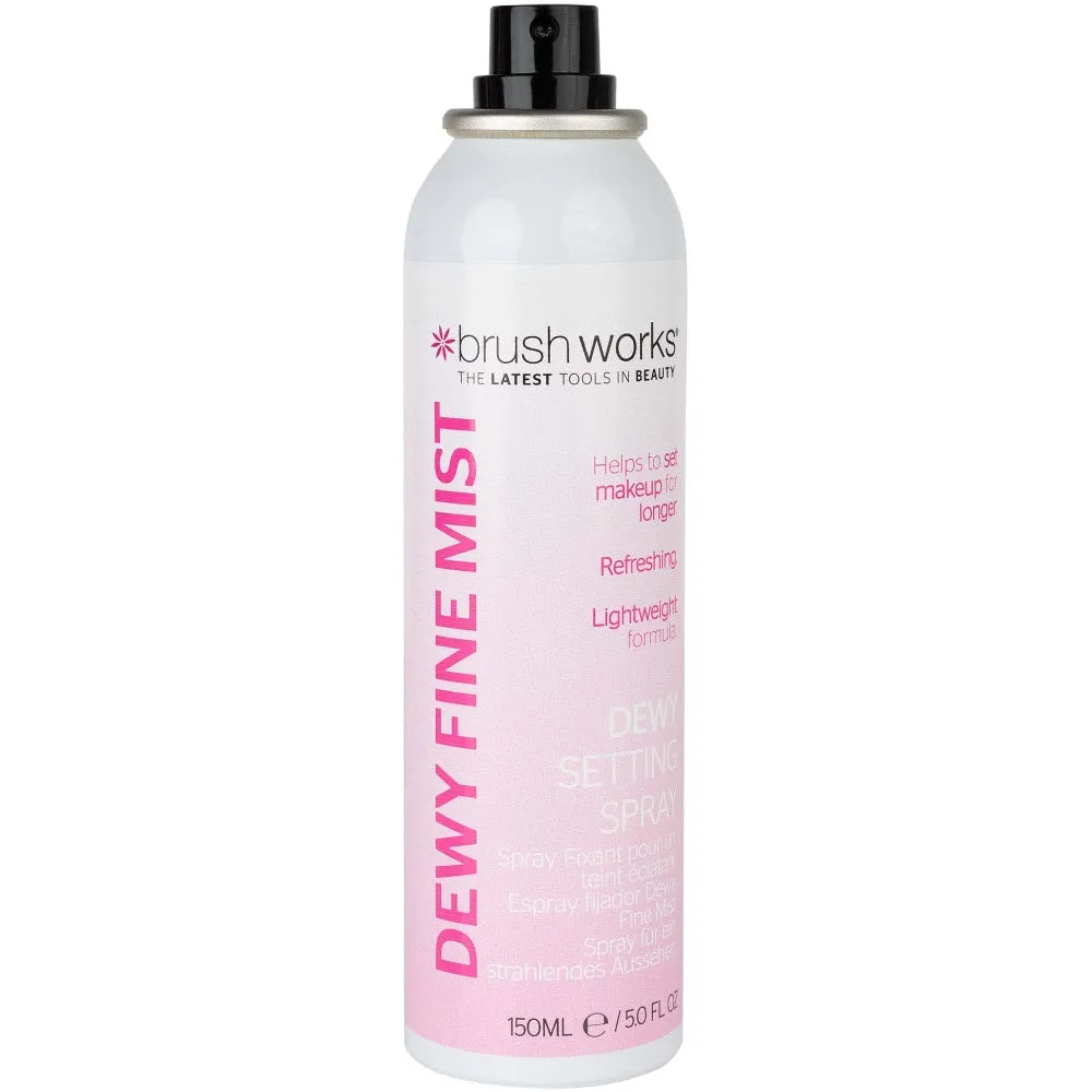 Brushworks Dewy Fine Mist Setting Spray 150ml