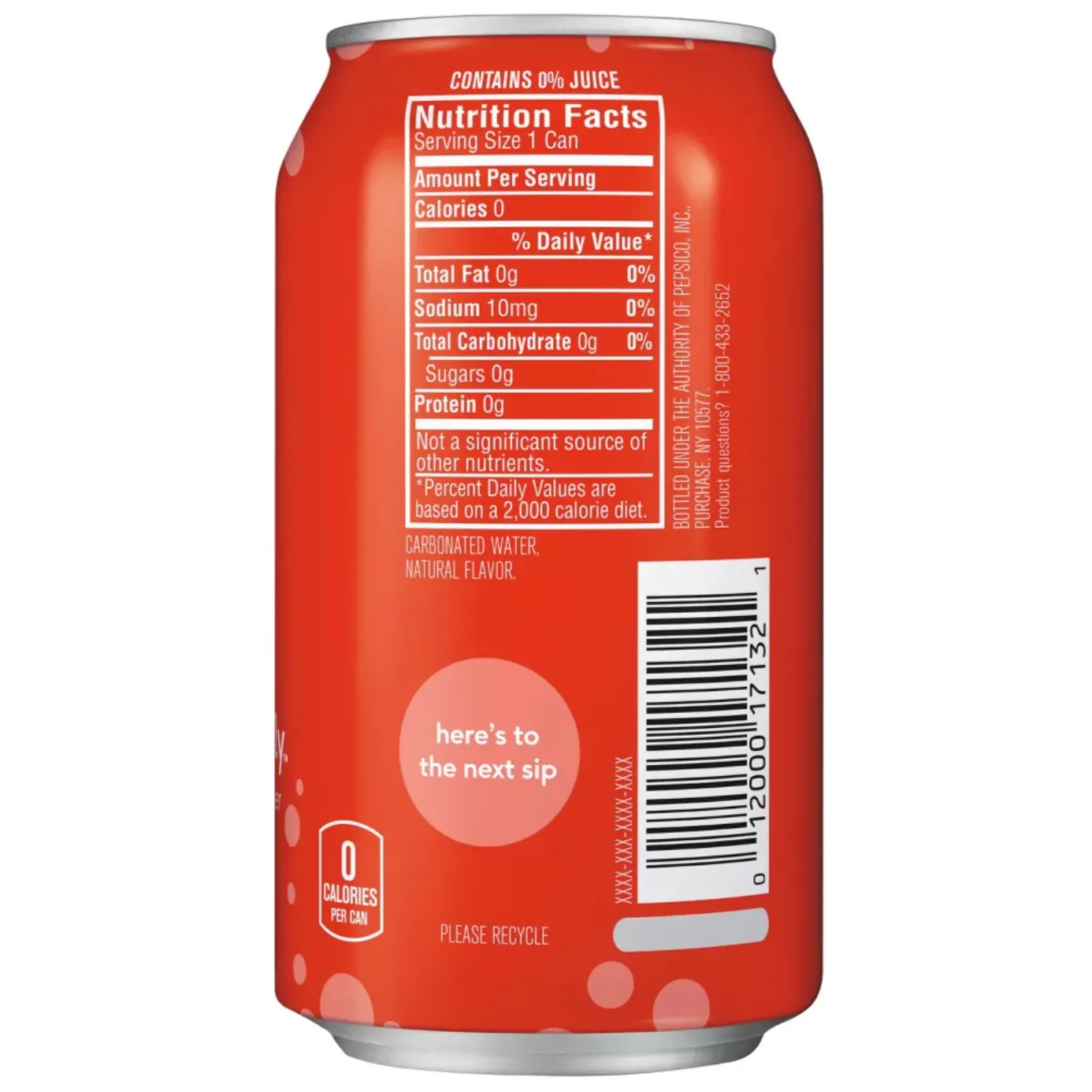 bubly Strawberry Sparkling Water 12 fl oz, 8 Ct