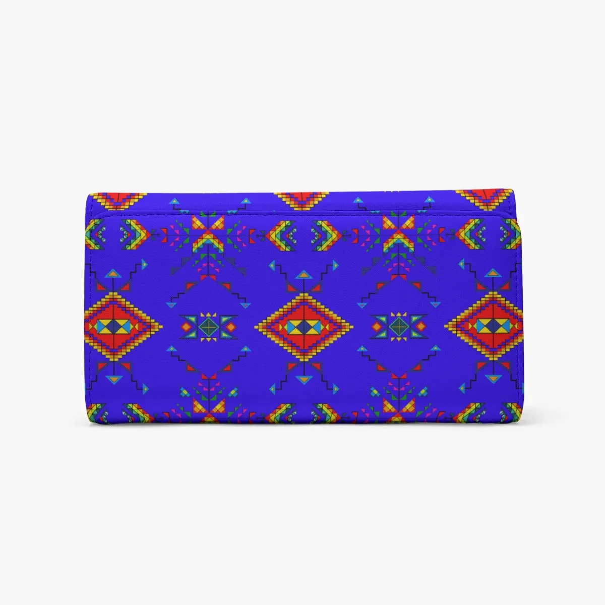 Buffalo Jump Blue Foldable Wallet