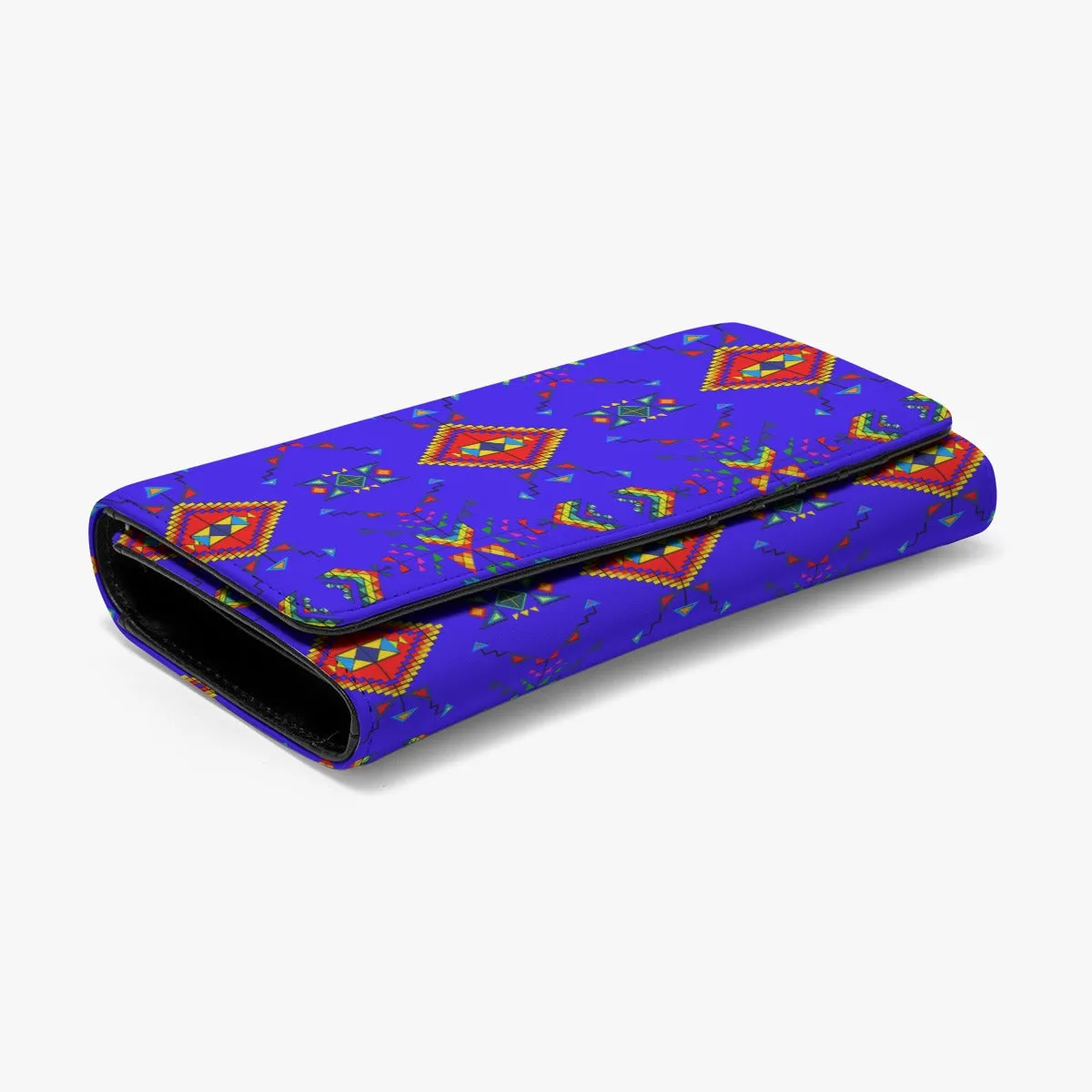 Buffalo Jump Blue Foldable Wallet