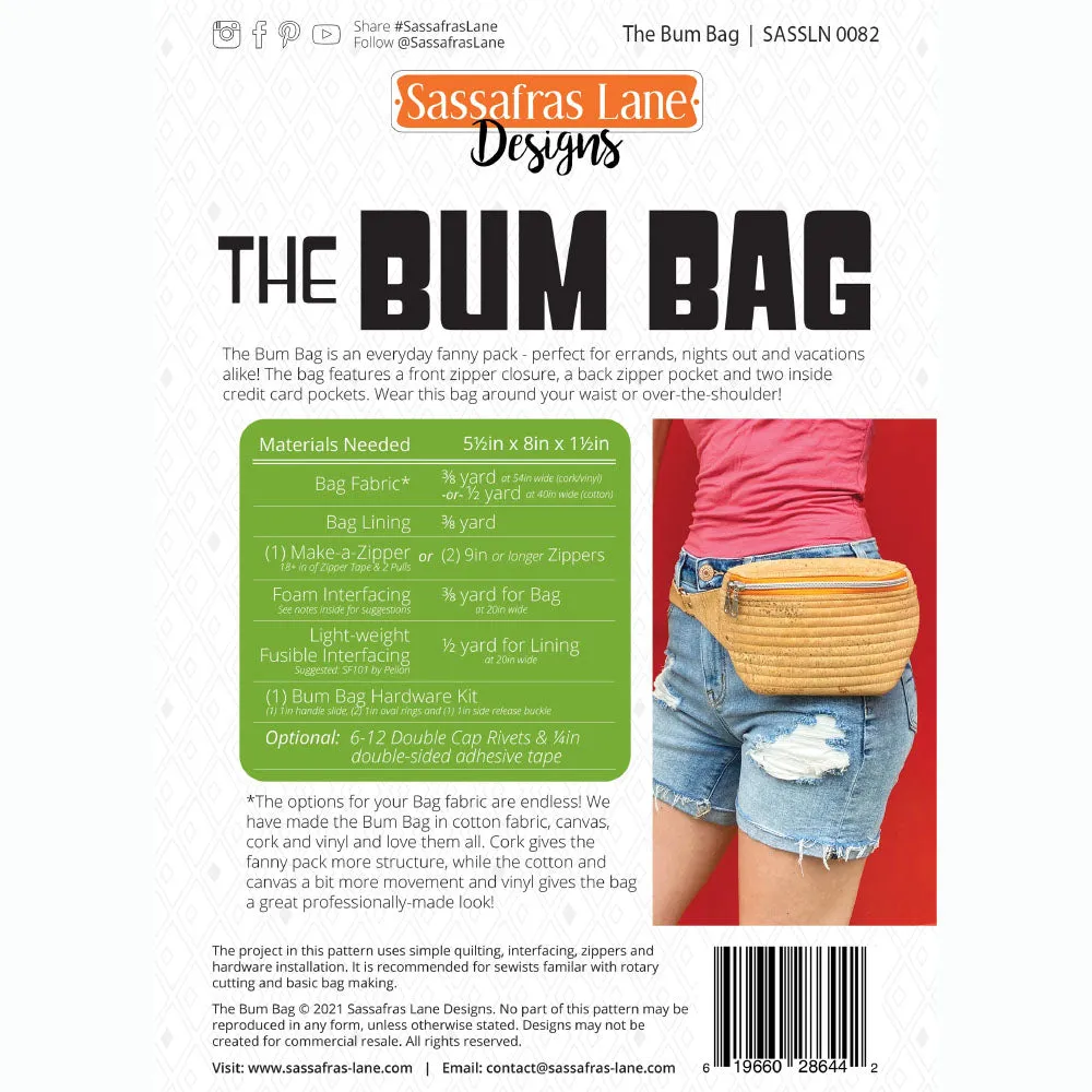 Bum Bag Pattern