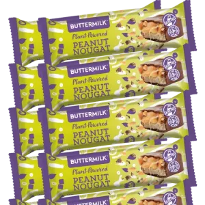 Buttermilk Peanut Nougat Bar Box of 12