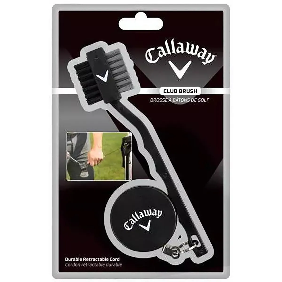 Callaway Golf Club Dual-Sided Cleaning Brush