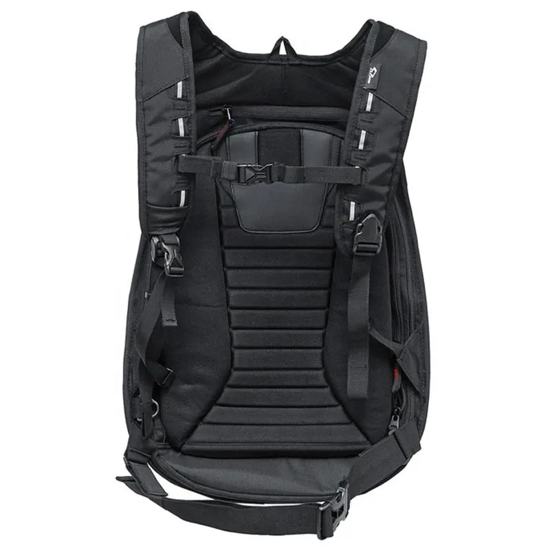 Carbon Fiber Hard Shell Moto Backpack