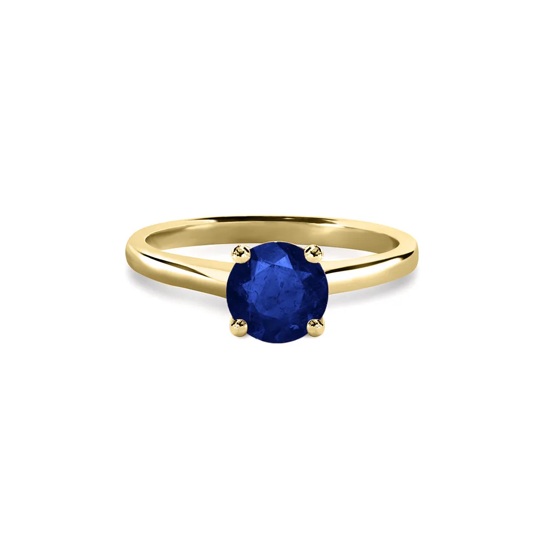 Caroline Ring 2.00ct Sapphire 18K Yellow Gold