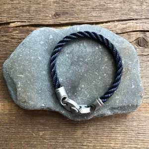 Catch Single Rope, Navy/Steel