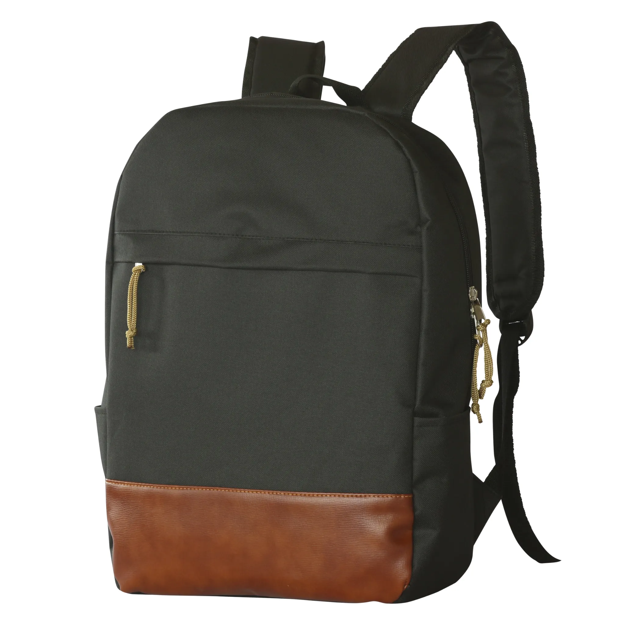 CBP04 – Casual Backpack with Synthetic Leather Bottom