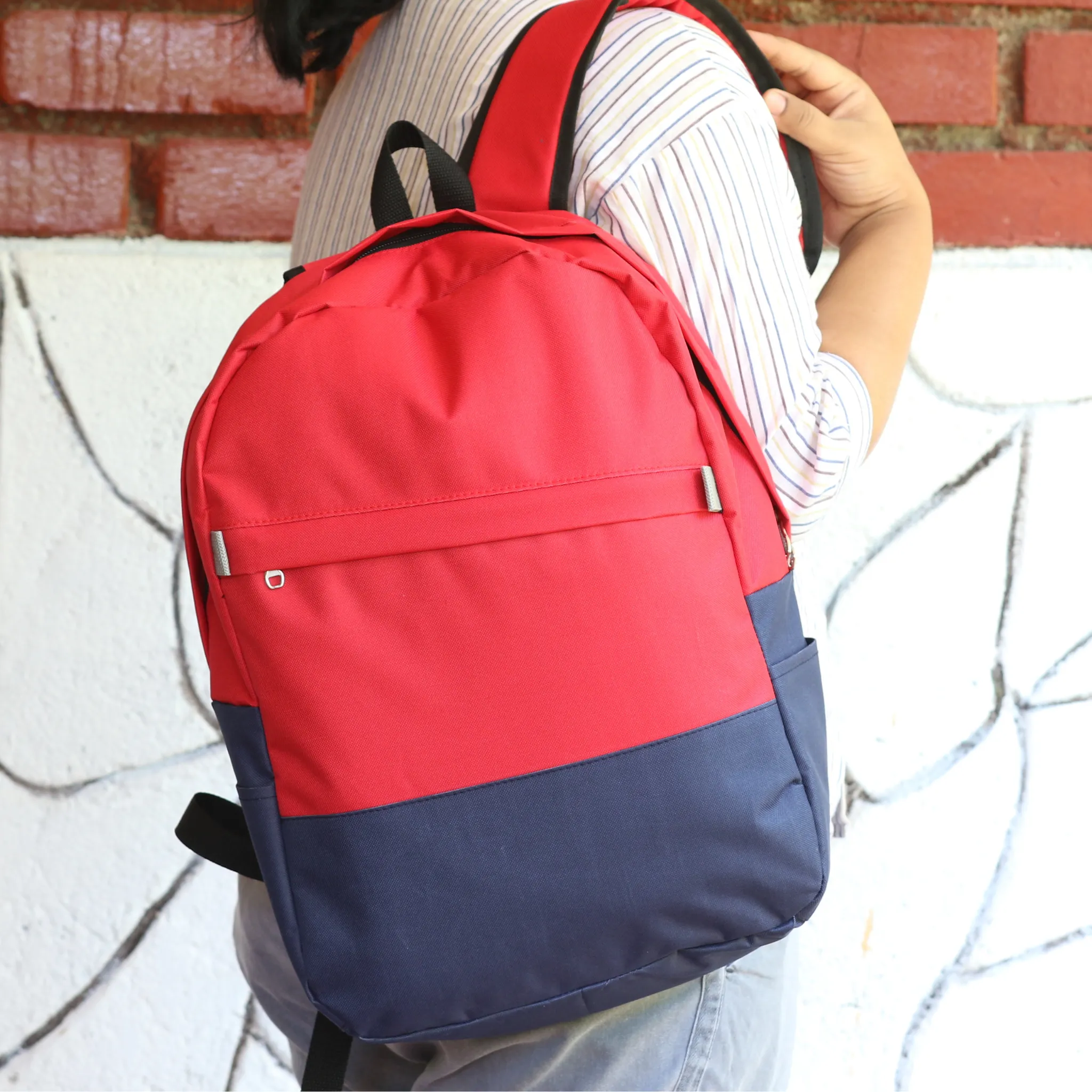 CBP07 – Two Color Casual Backpack