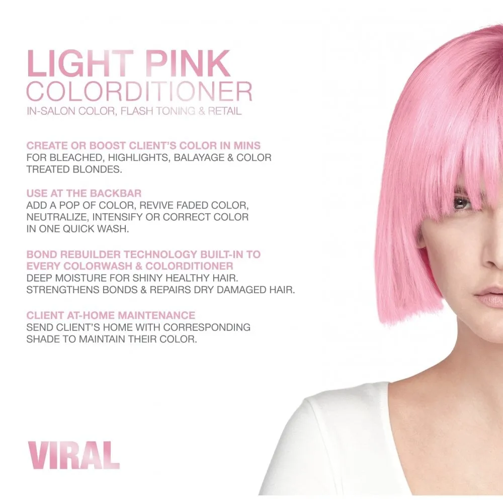 Celeb Luxury Viral Light Pink Colorditioner with Bond Fix 244ml