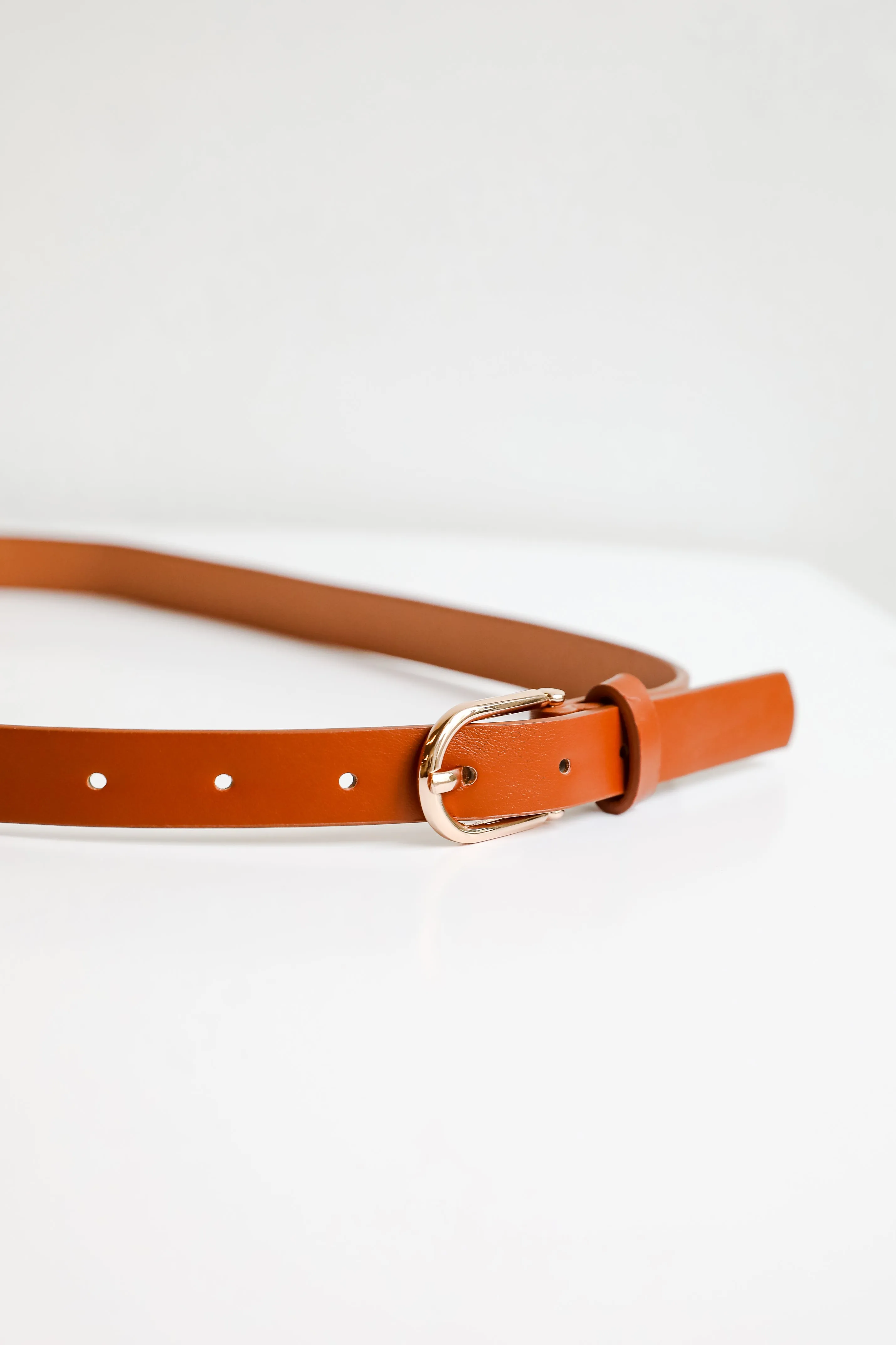 Chic Achievement Cognac Belt