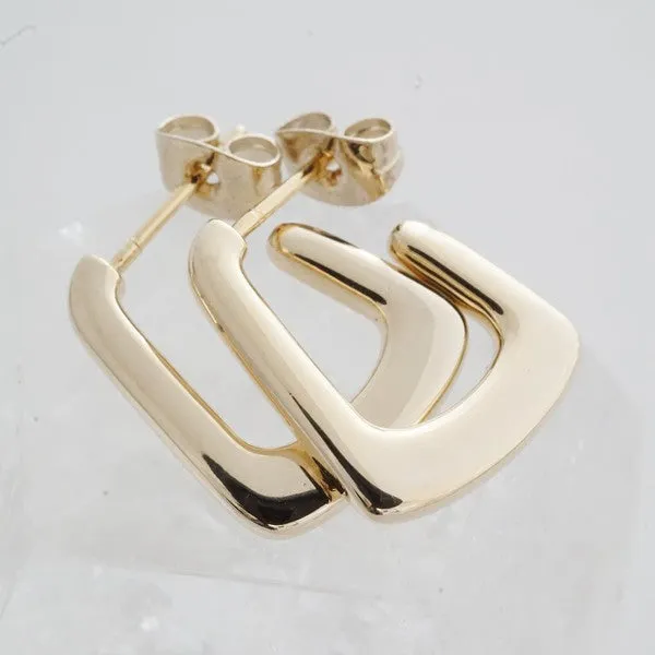 Chic Minimalist U Hoops