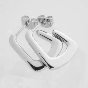 Chic Minimalist U Hoops