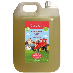 Childs Farm Hair & Body Wash Sweet Orange 2500ml