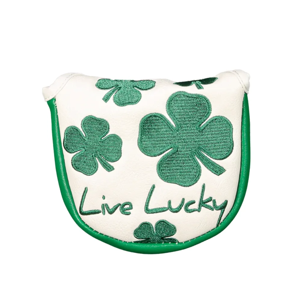 CMC Design Live Lucky Evergreen Mallet Putter Headcover