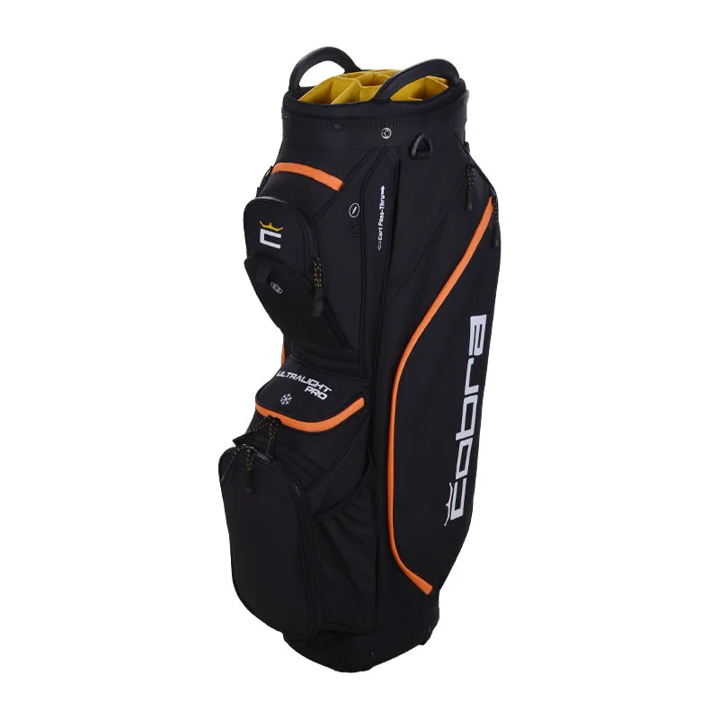 COBRA Ultralight Pro Cart Bag (Black/Yellow)