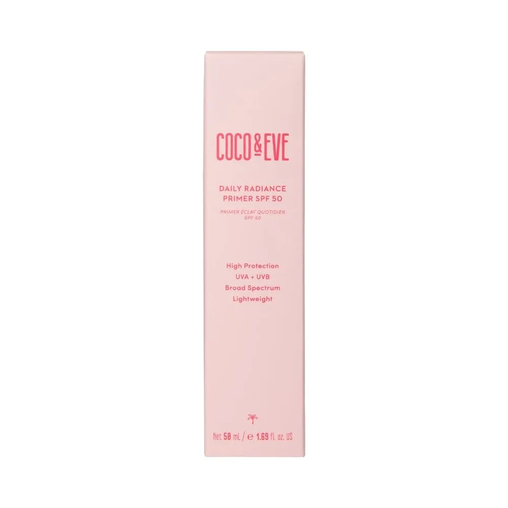 Coco & Eve High Protection Daily Radiance Lightweight Primer SPF50 50ml