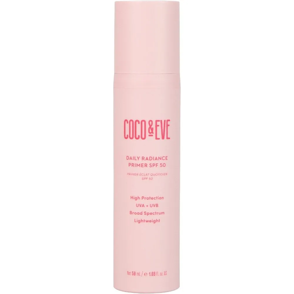 Coco & Eve High Protection Daily Radiance Lightweight Primer SPF50 50ml