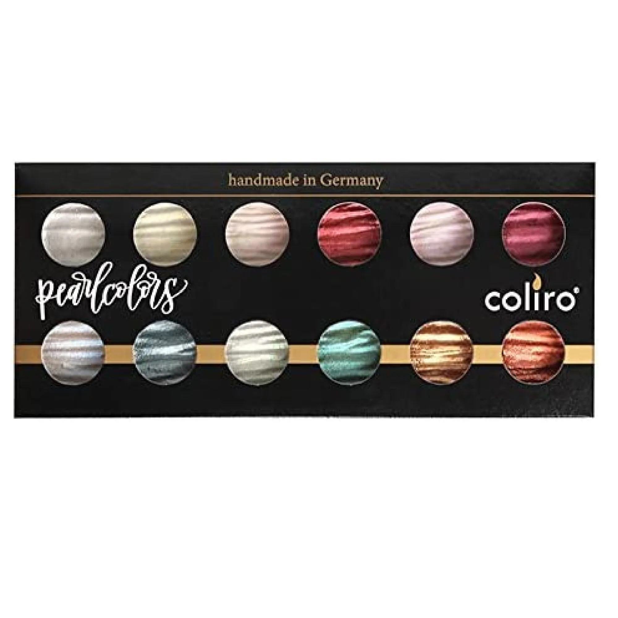 Coliro Mica Pigment Rich Pearl Watercolor Paint