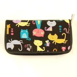 Colorful Kitty Cats Wallet