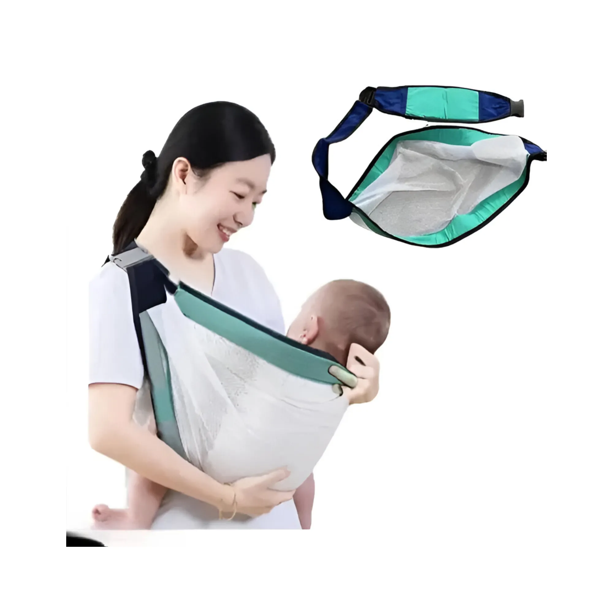 Comfort-Fit Adjustable Baby Carrier With Breathable Fabric BA-442