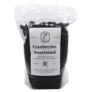 Cranberries - Sugar Sweetened 4lb